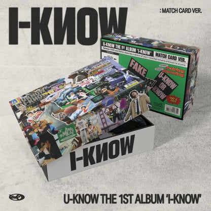 U-KNOW - 1st Full Album [I-KNOW] (Match Card Ver.) (Smart Album)
