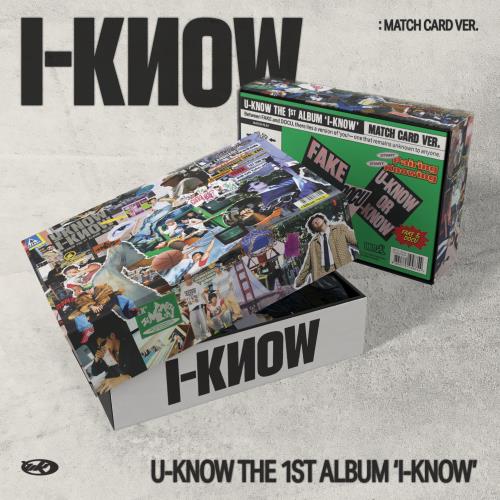 U-KNOW - 1st Full Album [I-KNOW] (Match Card Ver.) (Smart Album)