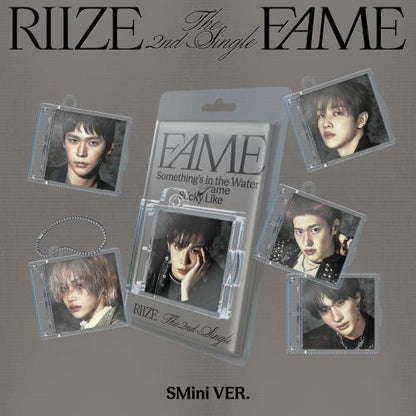 RIIZE - 2nd Single Album [Fame] (SMini Ver.) (Smart Album) (6 TYPES Random)