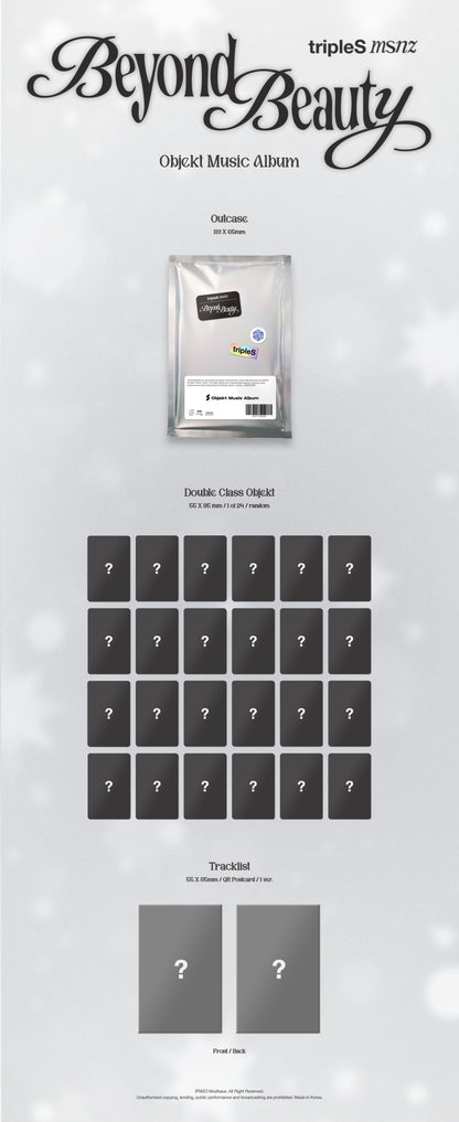 tripleS - mini album [msnz <Beyond Beauty>] (Objekt Music Album ver.)