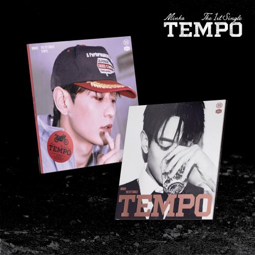 MINHO - 1st Single Album [TEMPO] (2 TYPES Random)