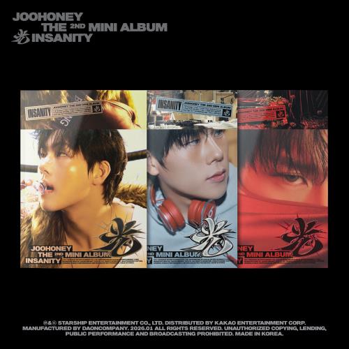 JOOHONEY - 2ND MINI ALBUM [光 (INSANITY)] (3 TYPES Random)