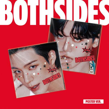 🎁 MAKESTAR POB 🎁 NCT JNJM - 1st mini album [BOTH SIDES] (POSTER Ver.) (2 TYPES Random)