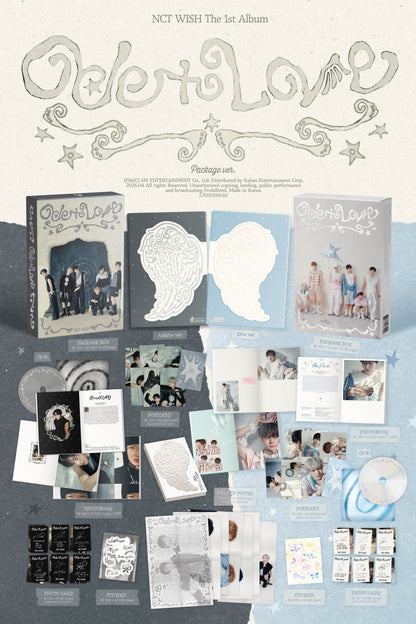 NCT WISH - 1st Full Album [Ode to Love] (Package Ver.) (2 TYPES Random)