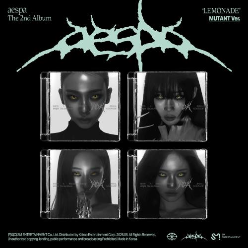 aespa - 2nd Full Album [LEMONADE] (MUTANT Ver.)(4 types random)