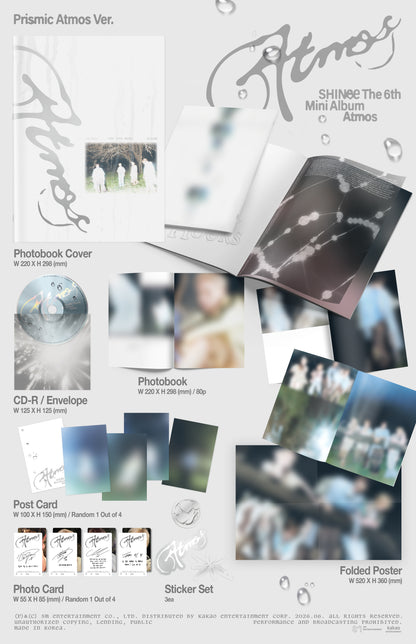 SHINee - 6th mini album[Atmos] (PrIsmIc Atmos Ver.)