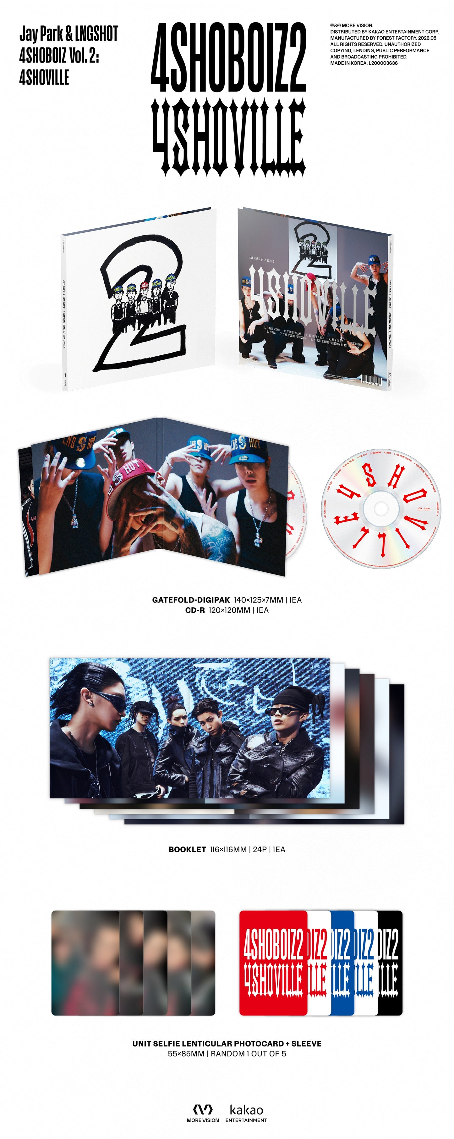 Jay Park, LNGSHOT Mixtape [4SHOBOIZVol. 2: 4SHOVILLE]
