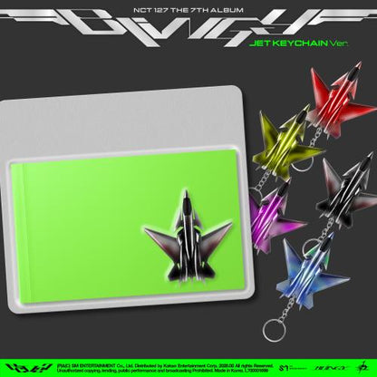 NCT 127 - 7th Full Album [BLINGY] (JET Keychain Ver.) (Smart Album) (5 types random)