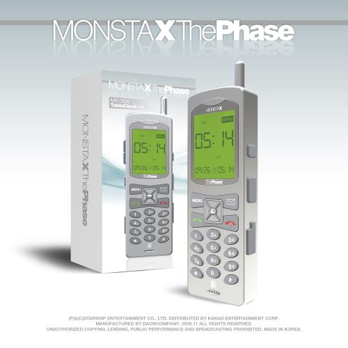 MONSTA X - EP [The Phase] (MX-0514 Table Clock ver.) (LIMITED ver.)