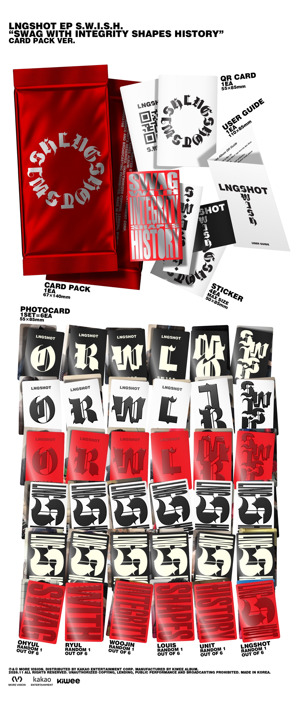 LNGSHOT EP [S.W.I.S.H.] (Card Pack Ver.)