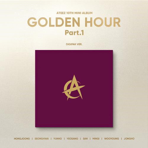 ATEEZ - 10TH MINI ALBUM [GOLDEN HOUR : Part.1] (Digipack Ver.)