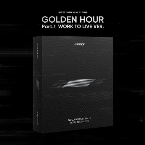 ATEEZ - 10TH MINI ALBUM [GOLDEN HOUR : Part.1] (WORK TO LIVE Ver.)