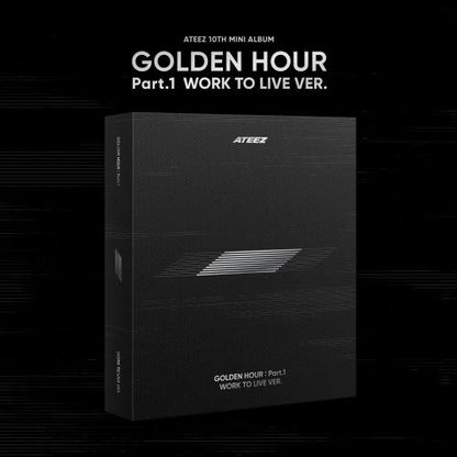 ATEEZ - 10TH MINI ALBUM [GOLDEN HOUR : Part.1] (WORK TO LIVE Ver.)