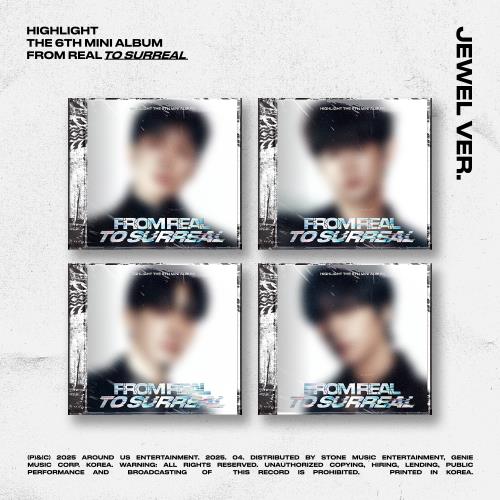 HIGHLIGHT - 6th mini album [From Real to Surreal] (JEWEL Ver.) (4 TYPES Random)