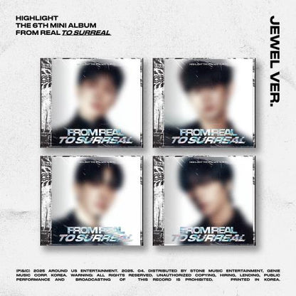 HIGHLIGHT - 6th mini album [From Real to Surreal] (JEWEL Ver.) (4 TYPES Random)