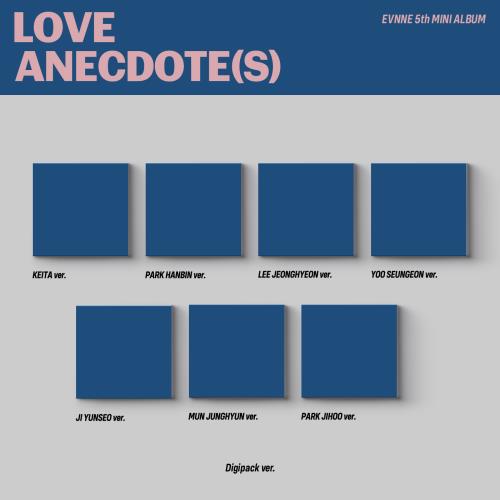 EVNNE - 5th mini album [LOVE ANECDOTE(S)] (Digipack ver.) (7 TYPES Random)
