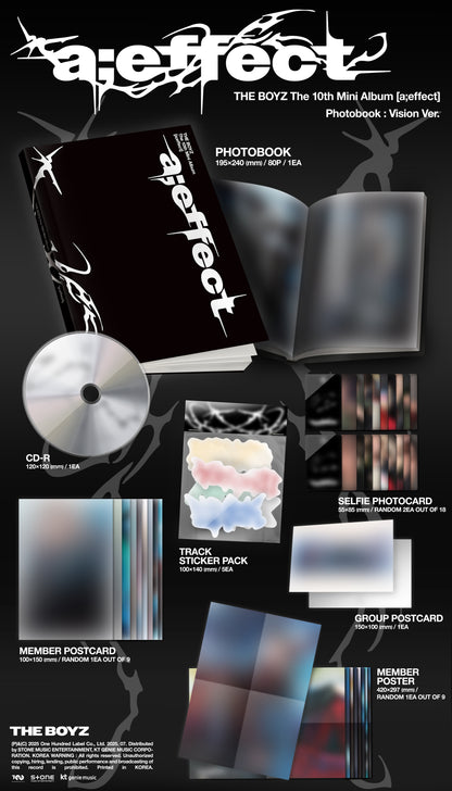 THE BOYZ - 10th mini album [a;effect] (2 TYPES Random)