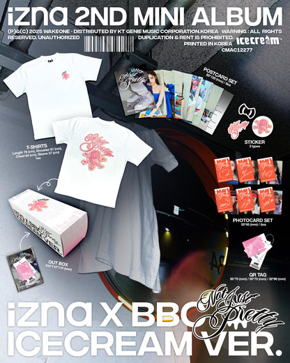 izna - 2nd mini album [Not Just Pretty] (izna X BBC ICECREAM Ver.) (Limited Edition)