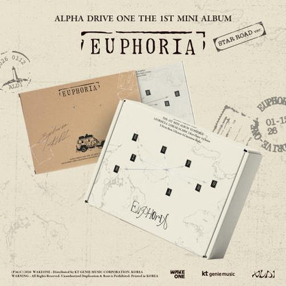 ALPHA DRIVE ONE - 1st mini album ‘EUPHORIA’ (STAR ROAD ver.)