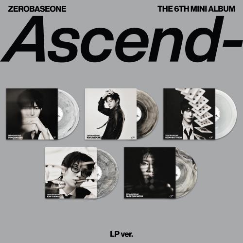 ZEROBASEONE - 6th mini album [Ascend-] (LP Ver.) (5 TYPES Random)