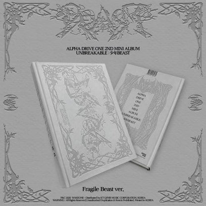 ALPHA DRIVE ONE - 2nd mini album [UNBREAKABLE : 少年BEAST] (Fragile Beast Ver.)