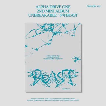 ALPHA DRIVE ONE - 2nd mini album [UNBREAKABLE : 少年BEAST] (Calendar Ver.)