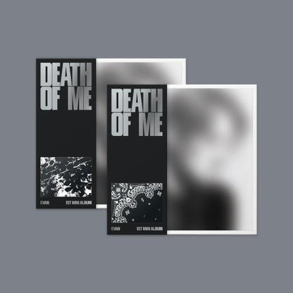 EVAN - 1st mini album [DEATH OF ME] (BANDANA Ver.) (2 TYPES Random)