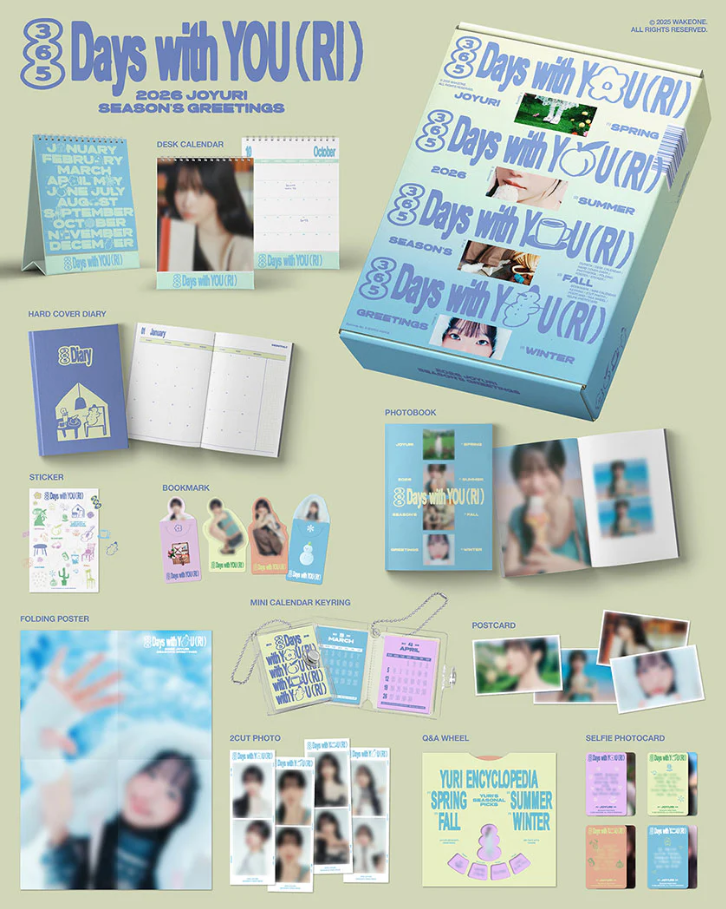 JO YURI - 2026 SEASON’S GREETINGS [365 Days with YOU(RI)]