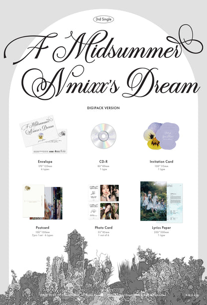 NMIXX - 3rd Single [A Midsummer NMIXX’s Dream] (Digipack Ver.) (Random Ver.)