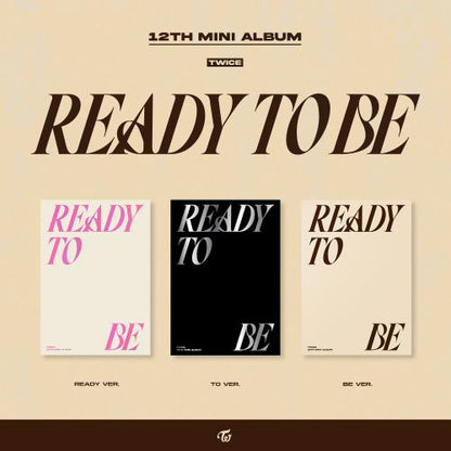 🎁POB AVAILABLE🎁TWICE - 12TH MINI ALBUM [READY TO BE] (Random Ver.)
