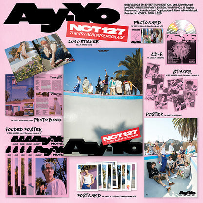 NCT 127 - The 4th Album Repackage [Ay-Yo] (A Ver.)