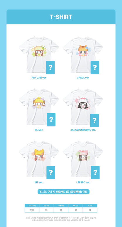IVE - [2026 IVE THE 4TH FAN CONCERT 'DIVE into IVE' OFFICIAL MD] T-SHIRT
