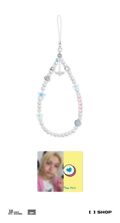Stray Kids <dominATE : celebrATE> Merch (BEADS STRAP by Felix)