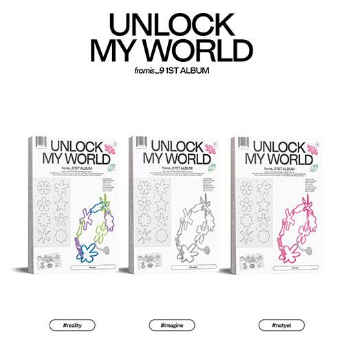 fromis_9 - 1st Album [Unlock My World] (3 TYPE Random)