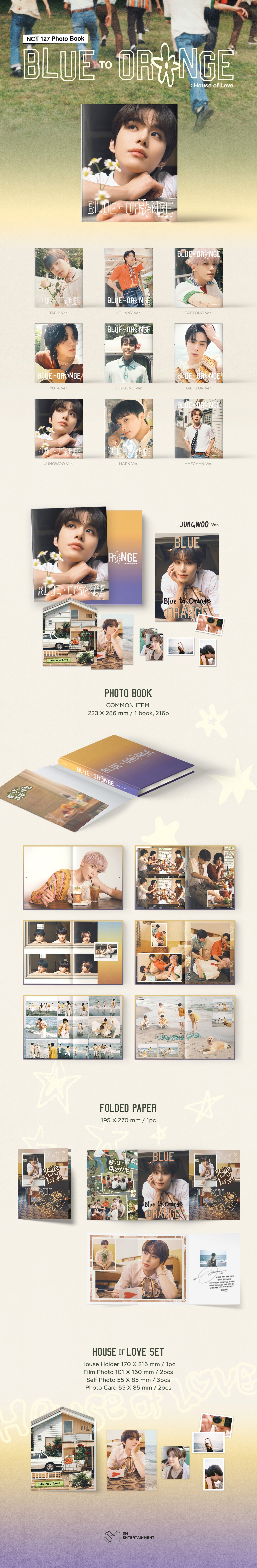 NCT 127 - PHOTO BOOK [BLUE TO ORANGE]