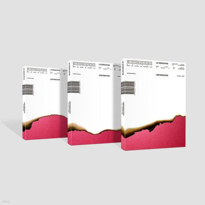 LE SSERAFIM - 1st Studio Album [UNFORGIVEN] (3 TYPE Random)