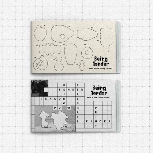 POW - 3rd mini album [Being Tender] (Photobook Ver.) (2 TYPES Random)