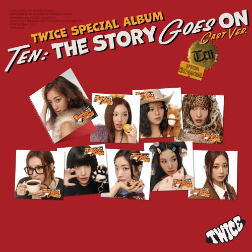 TWICE - SPECIAL ALBUM [TEN: The Story Goes On] (Cast Ver.) (9 TYPES Random)