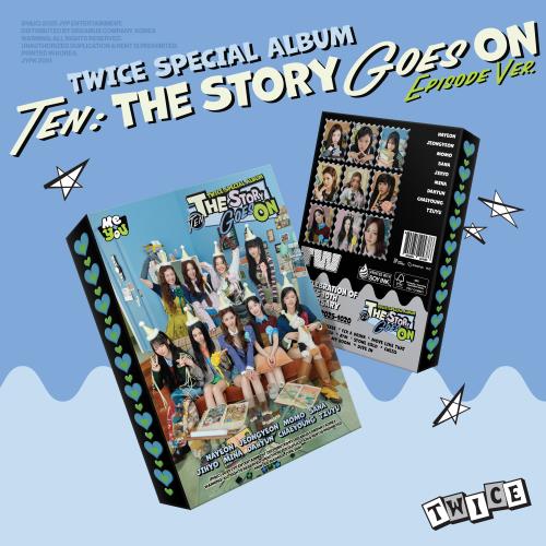 TWICE - SPECIAL ALBUM [TEN: The Story Goes On] (EPISODE Ver.) (2 TYPES Random)
