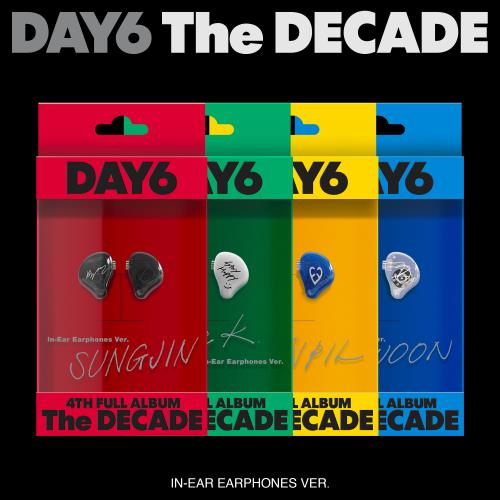 DAY6 - 4th Full Album [The DECADE] (IN-EAR EARPHONES ver.) (4 TYPES Random)