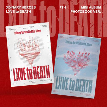 Xdinary Heroes - 7th Mini Album [LXVE to DEATH] (Phtobook Ver.) (Random Ver.)