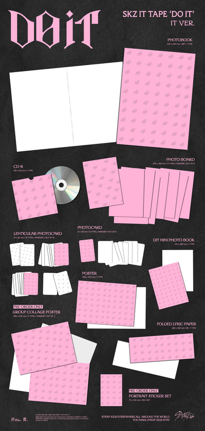 Stray Kids - SKZ IT TAPE 'DO IT' (IT VER.) (Standard VER.)