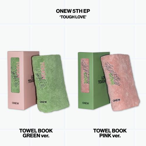 ONEW - 5th mini album [TOUGH LOVE] (TOWEL BOOK Ver.) (2 TYPES Random)