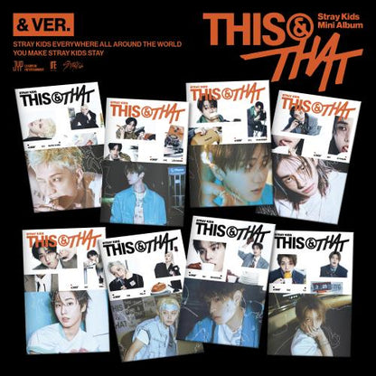 Stray Kids - mini album [THIS & THAT] (& VER.) (8 TYPES Random)