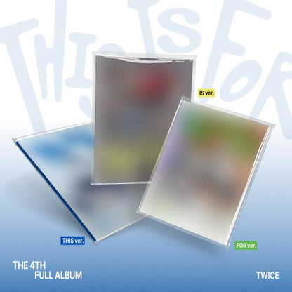 TWICE - 4th Full Album [THIS IS FOR] (3 TYPES Random)
