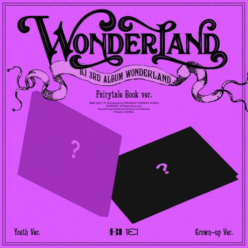 B.I - 3rd Full Album [WONDERLAND] (Fairy tale Ver.) (2 TYPES Random)