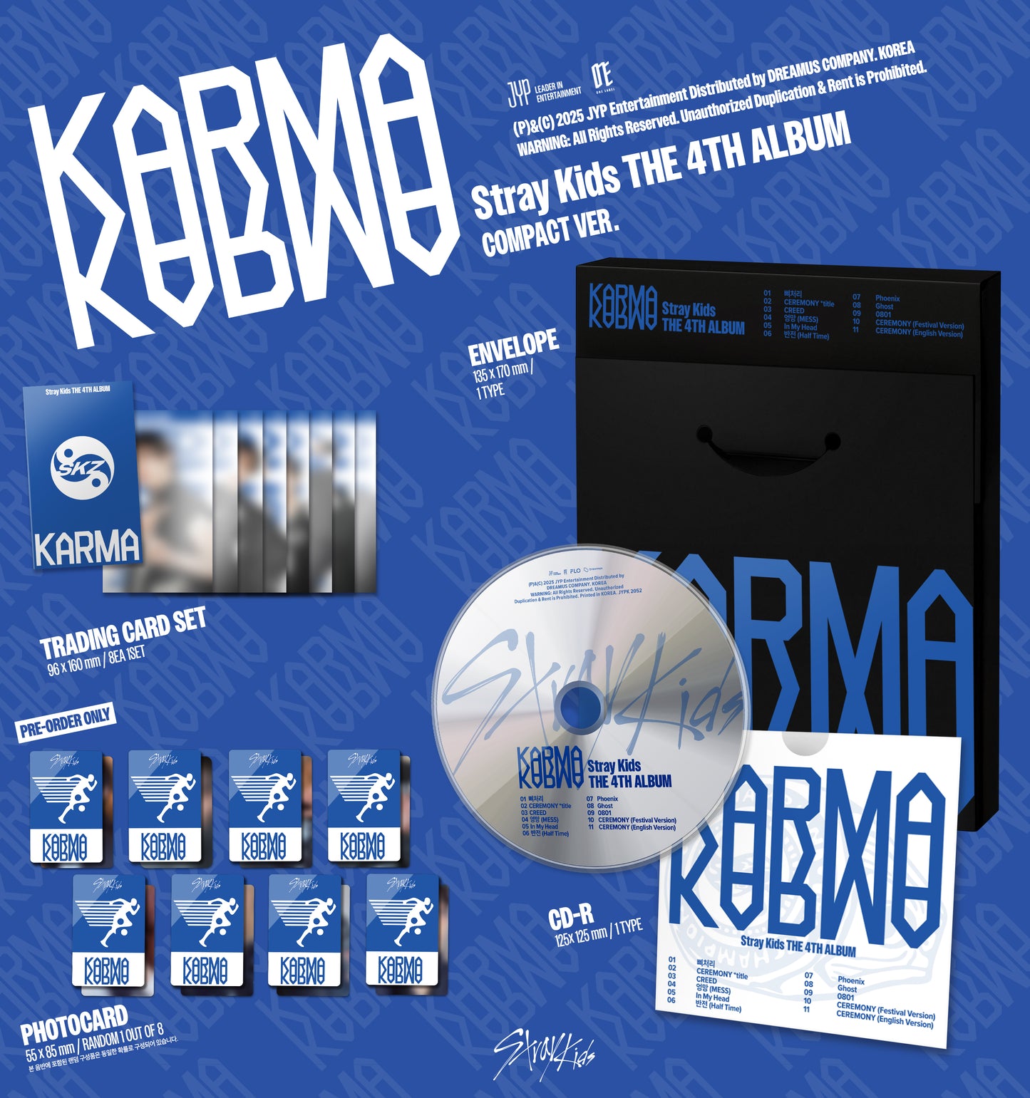 Stray Kids - 4th Full Album [KARMA] (COMPACT VER.)