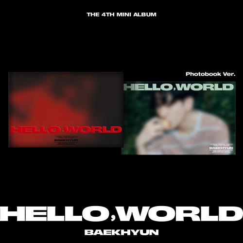 BAEKHYUN (EXO) - 4TH MINI ALBUM [Hello, World] (Photobook Ver.) (Random Ver.)