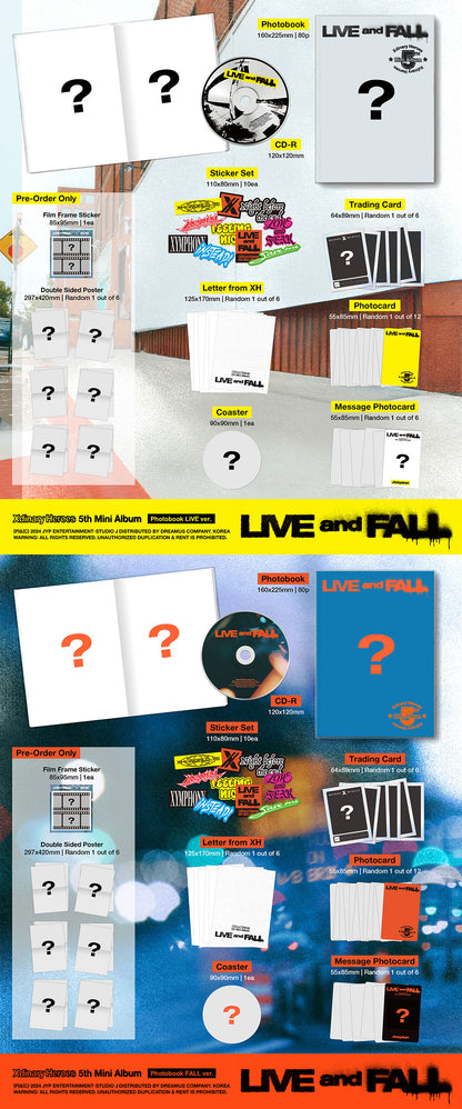 Xdinary Heroes - 5th Mini Album [LIVE and FALL] (2 TYPE Random)