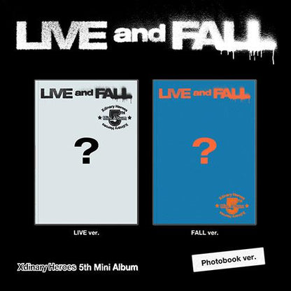 Xdinary Heroes - 5th Mini Album [LIVE and FALL] (2 TYPE Random)